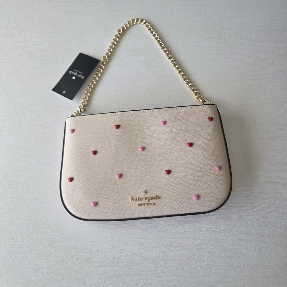 Kate Spade Heart Pochette Shoulder Bag
